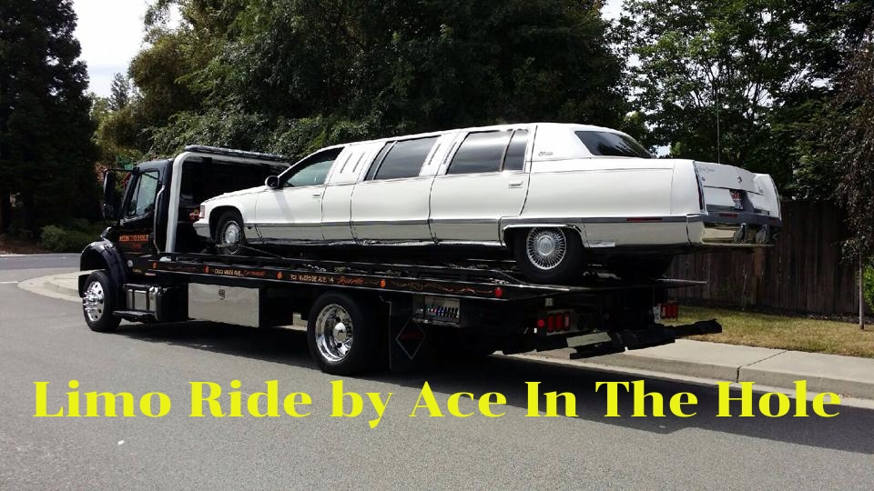 If it's a Limo Near Me that stops running, you want a Tow Service Near Me that can get to you quickly. Ace in the Hole Towing can get your limo moving. Call 24/7 if you need a Tow Truck.